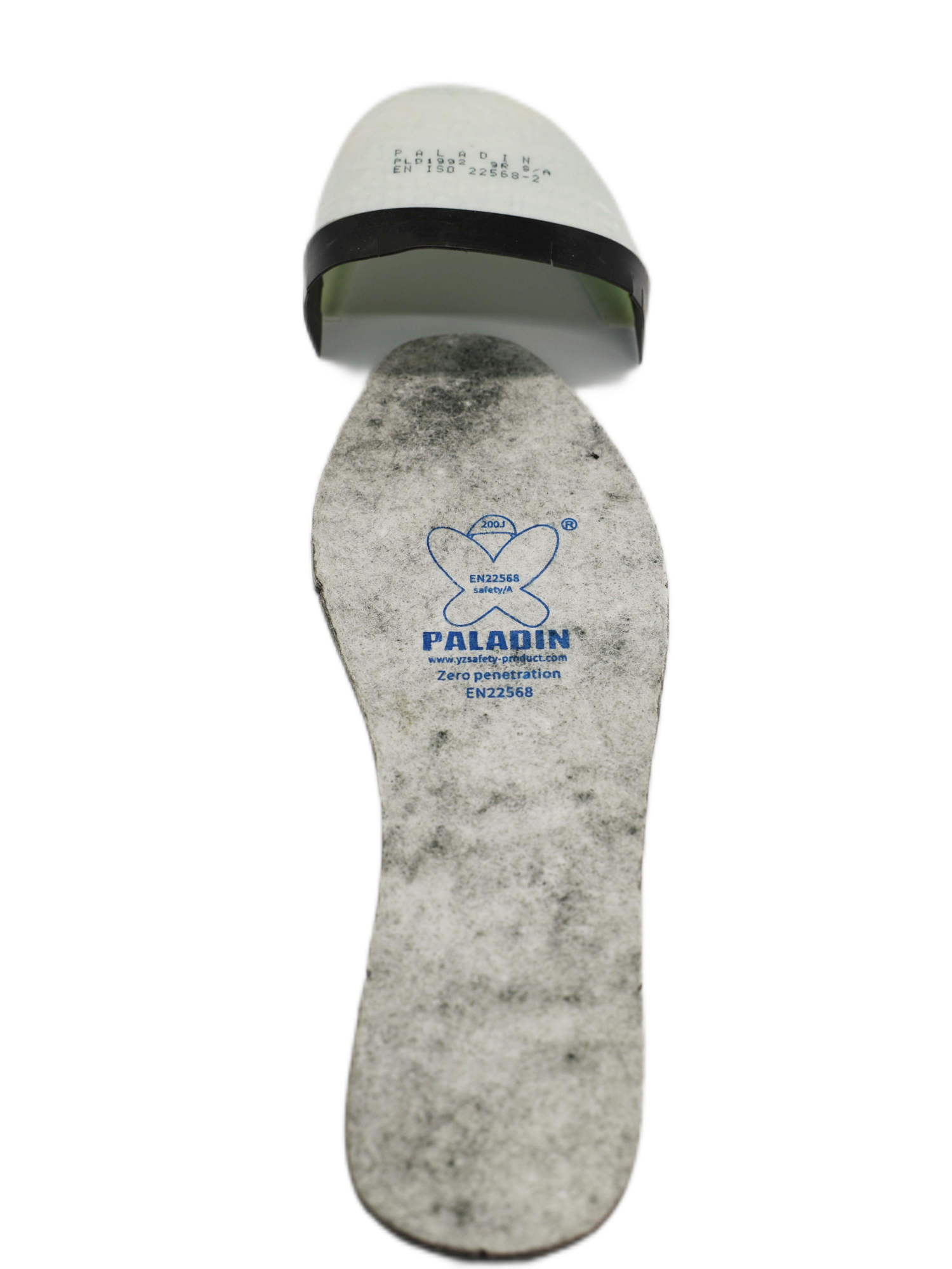 Yüksek kaliteli PU botları için 200 j en ISO22568 alüminyum ayak kapağı