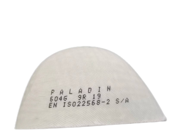 200 J EN ISO22568 PU Çalışma Botları için Standart Fiberglas Toe Kapak Modeli 604G